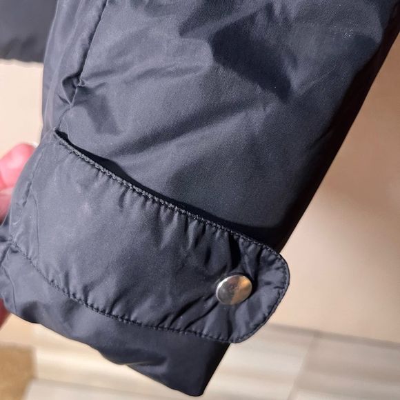 Lands End Black Sz L Warm Puffer Coat - Picture 8 of 10